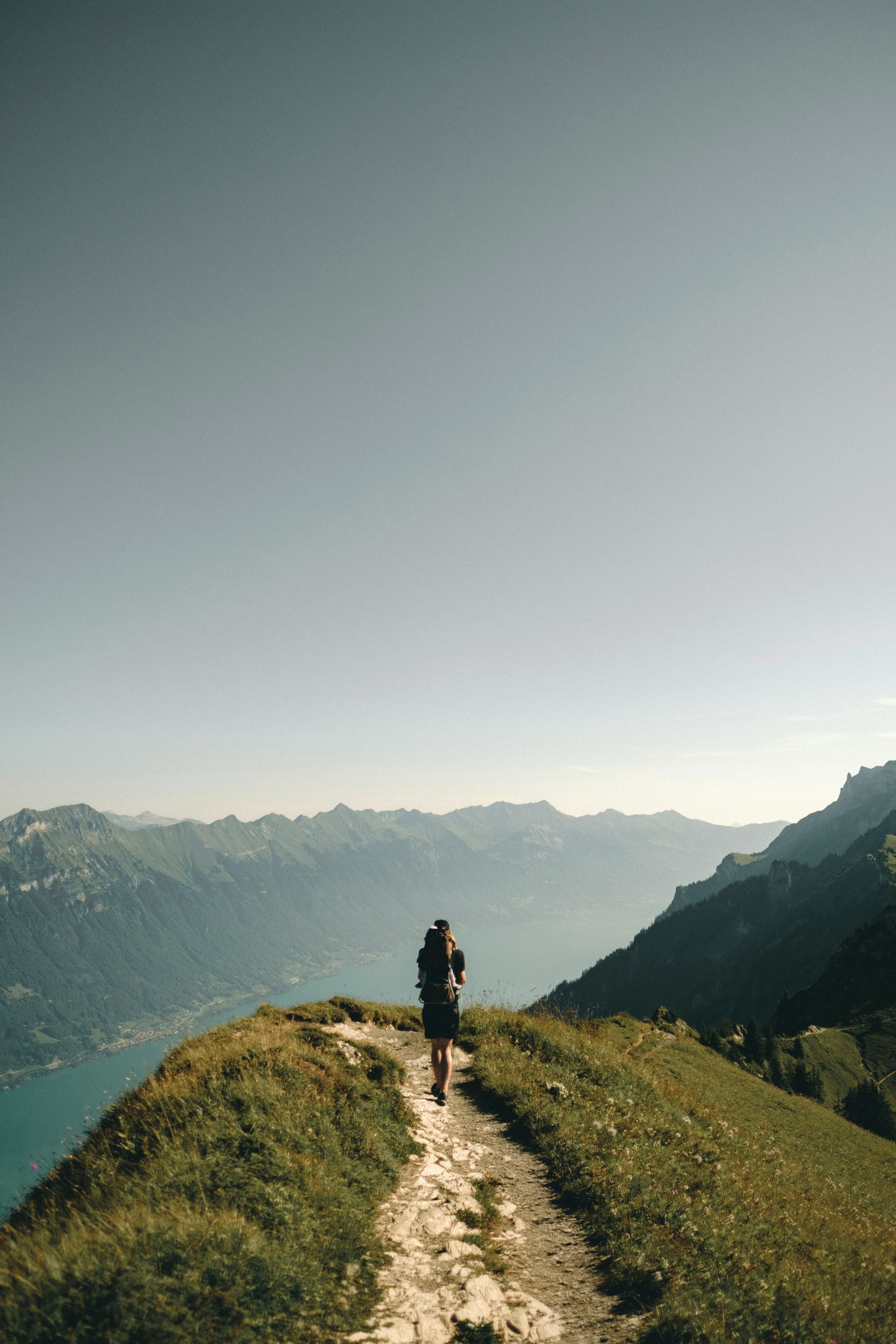 a people hiking